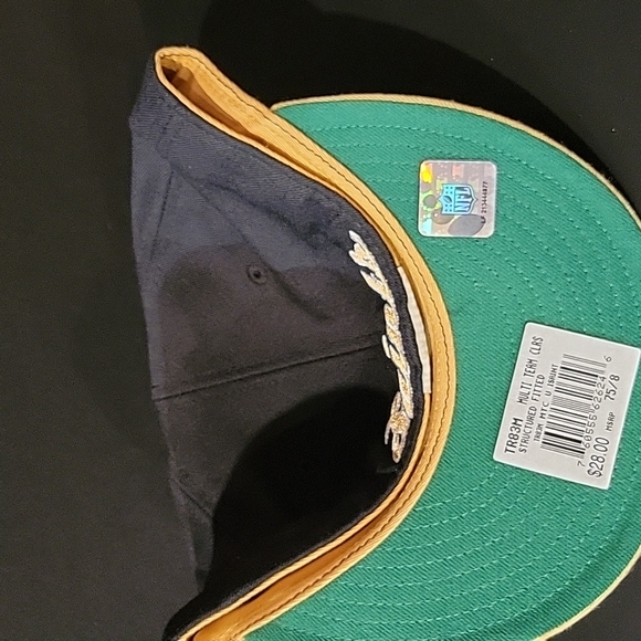 retro throwback cap fitted 7 and 5/8 - Picture 4 of 6